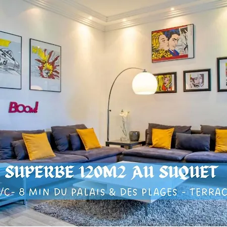 Apartment Superbe 120m2 Au Suquet - With Style Cannes
